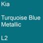 Preview: Kia, Turquoise Blue Metallic, L2.